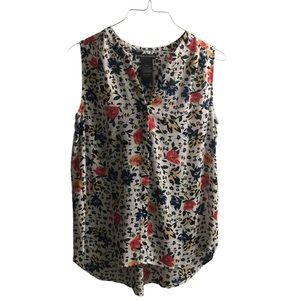 Chelsea & Theodore Business Casual Tank Top/Sleeveless Blouse Medium